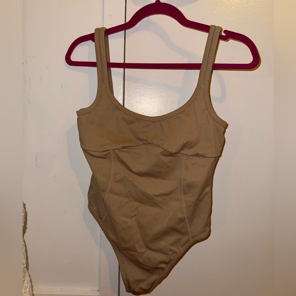 beige for love and lemons bodysuit
